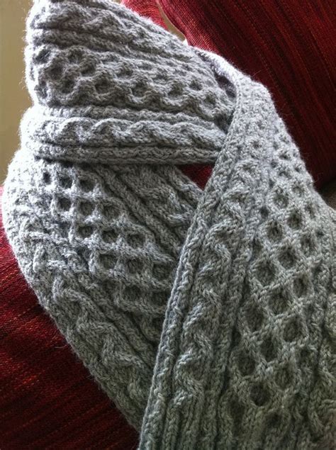 Free Knitting Pattern for Lupin Scarf - Dale Hwang was inspired by a scarf worn by … | Scarf ...