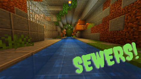 How to build super easy Sewers in Minecraft! tutorial - YouTube