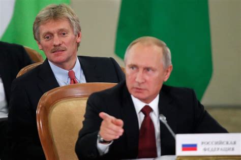 Vladimir Putin's spokesman Dmitry Peskov hospitalized with coronavirus ...