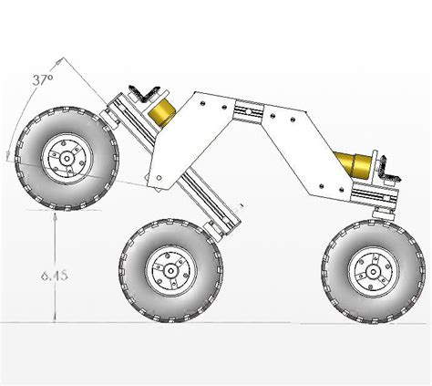 Rocker-bogie suspension | (design and modeling by Nick Julia… | Flickr