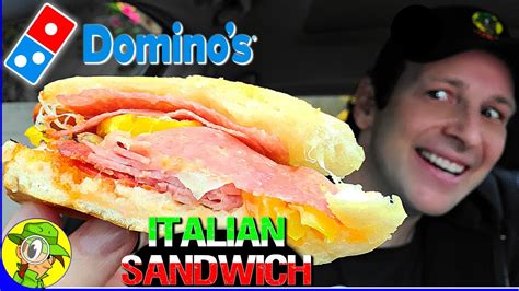 Domino's® ITALIAN SANDWICH Review 🎲🇮🇹🥪 | Peep THIS Out! 🕵️‍♂️ - YouTube