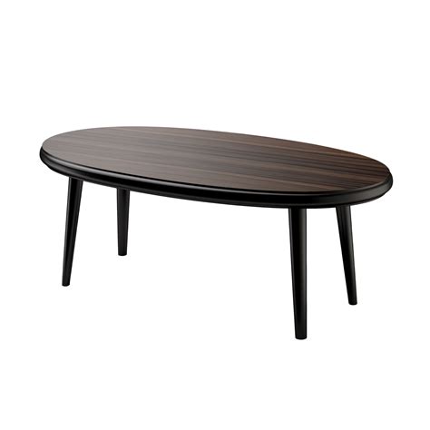 AI generated Oval Coffee Table. Scandinavian modern minimalist style ...