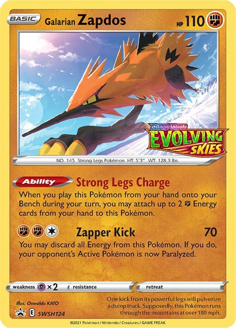 Galarian Zapdos (Evolving Skies 82) - Bulbapedia, the community-driven ...