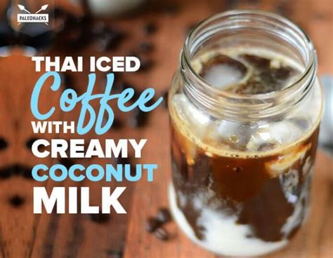 Thai Iced Coffee with Creamy Coconut Milk | Dairy-Free