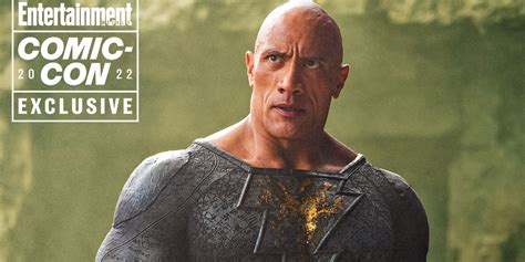 Black Adam Image Is Best Look Yet At Dwayne Johnson in Full Costume