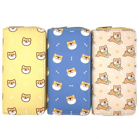 Shiba Inu Wallet Holders | Wallets Japanese Kawaii | Womens Purse Shiba ...