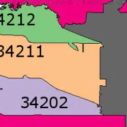 Bradenton Fl Zip Code Map - World Map Gray