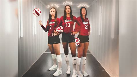 Trio of Husker volleyball players earn weekly Big Ten honors