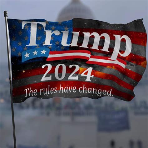 Wholesale Trump Flag 2024-The Rules Have Changed 150 * 90cm Colorfast ...