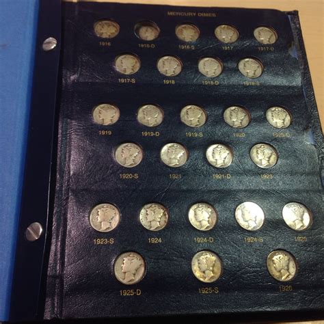 1916-1945 Mercury Dime Collection Set - For Sale, Buy Now Online - Item ...