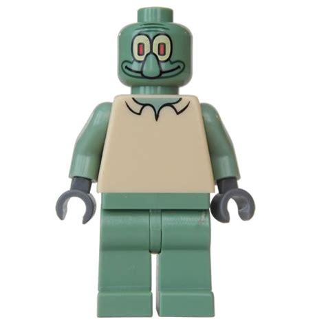 LEGO Minifigure bob003 Squidward | iBricktoys: LEGO shop guide and database