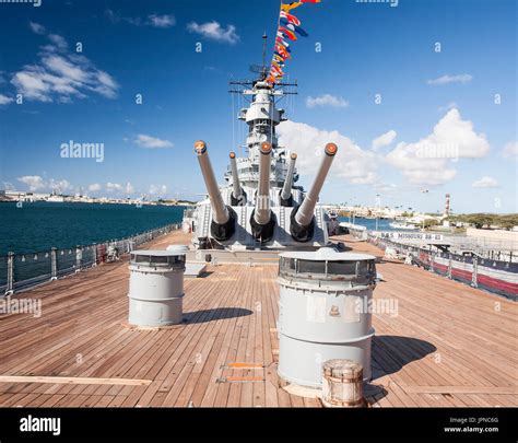 USS Missouri Memorial Pearl Harbor Hawaii Stock Photo - Alamy