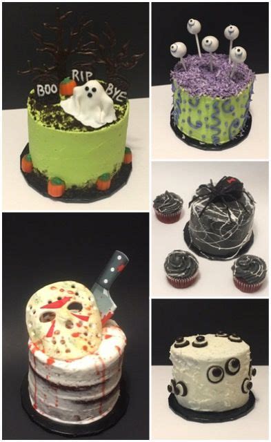 Halloween mini cakes! Check us out on Facebook @LibbyOnTheLabel82 ...