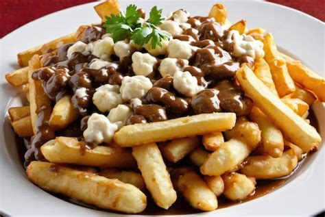 Premium Photo | Poutine A quintessential Canadian dish originating from ...