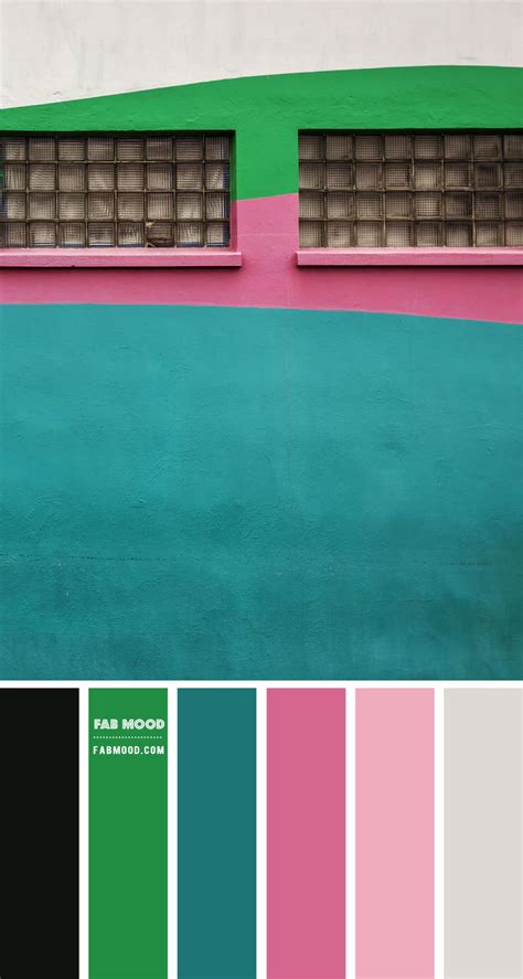 Pink and Teal color scheme – Color Palette #46 | Color schemes colour ...