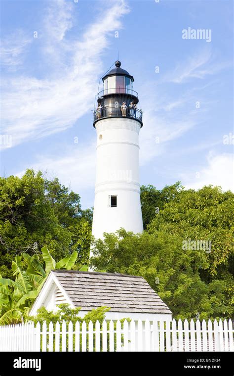 The Key West Lighthouse, Florida Keys, Florida, USA Stock Photo - Alamy