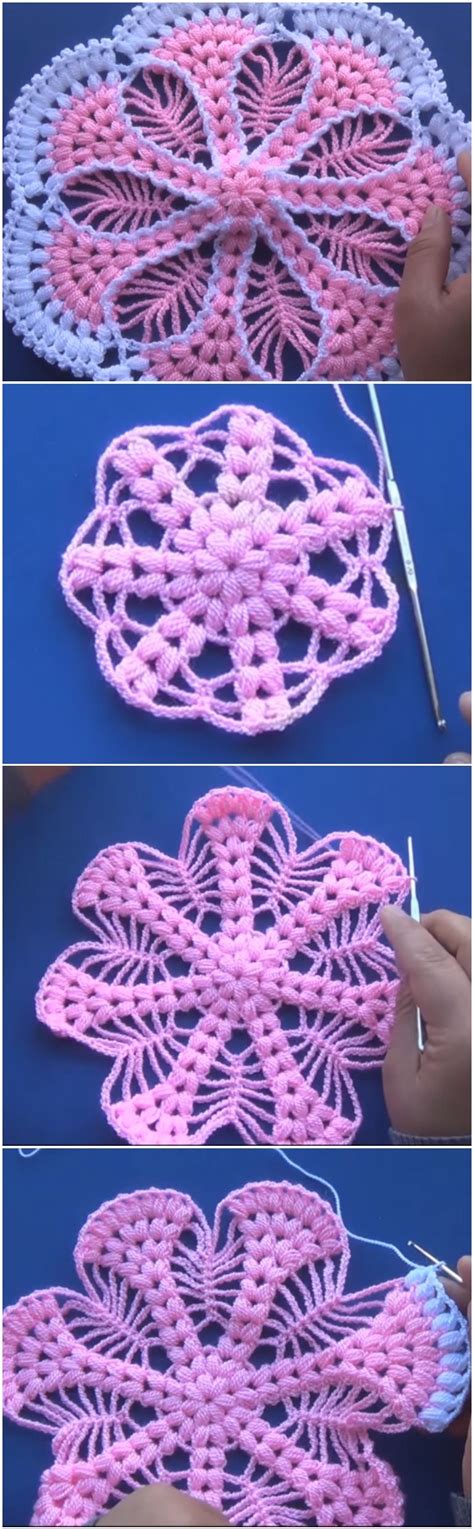 Crochet Doily Free Pattern & Tutorial | Diy crochet, Crochet patterns, Crochet projects