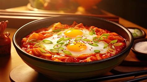 Premium AI Image | Spicy Tteokbokki noodles Korean food generated by AI