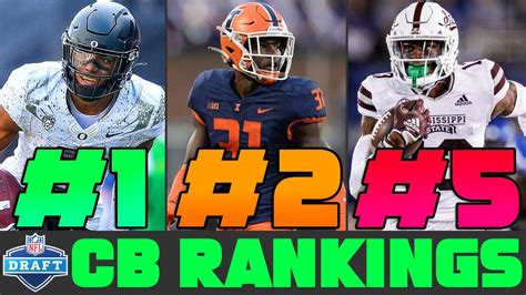 2023 NFL Draft Cornerbacks Rankings | Top 10 Best Cornerbacks in The ...