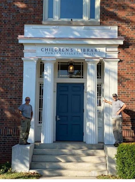 Children's Library entrance revamp complete | The Westfield News |October 23, 2020