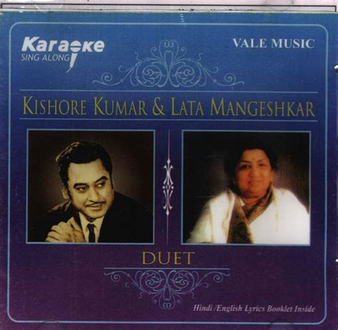 Kishore Kumar & Lata Mangeshkar - Duet (Karaoke) Music Audio CD - Price ...