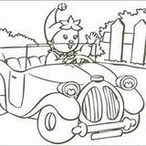 Noddy Driving His car coloring Pages  Hellokidscom sketch template