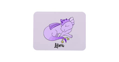 Cute Libra Dragon design zodiac magnet | Zazzle