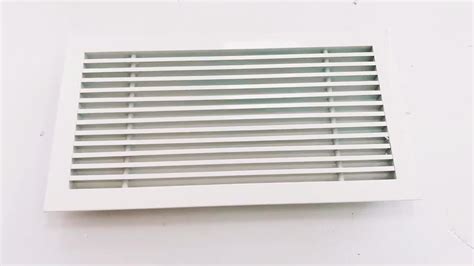 Aluminium Linear Bar Grille Fixed Blade Ceiling Air Diffuser As Supply And Exhaust - Buy Air ...