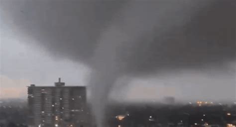 Watch: Tornado strikes downtown Fort Lauderdale in Canada, leaving trail of destruction - Times ...