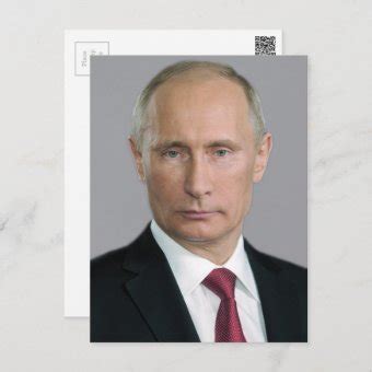 Vladimir Putin Gear Postcard | Zazzle