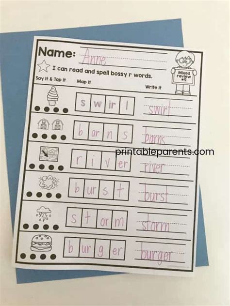 Word Mapping Worksheets - Printable Parents