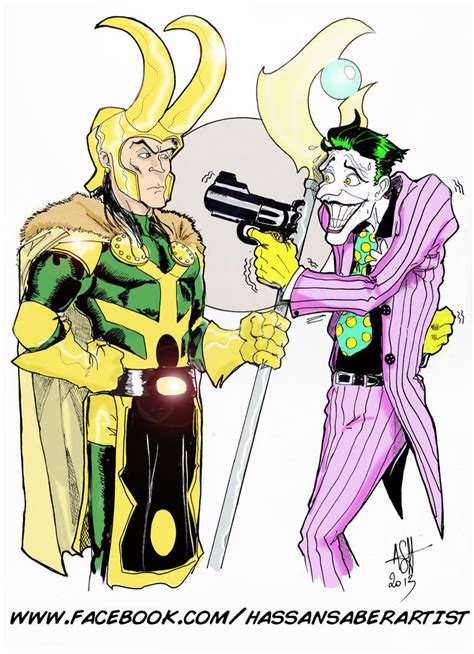 Joker vs Loki by scarecrowhassan on DeviantArt