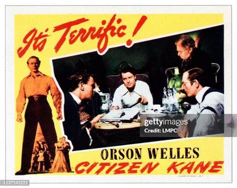 29 Citizen Kane Orson Welles Joseph Cotton Photos & High Res Pictures - Getty Images