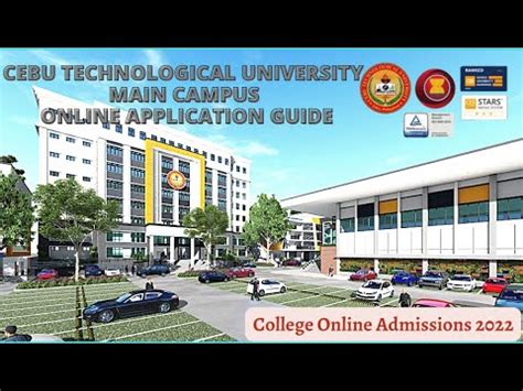 CTU Main Campus Online Admissions Application Guide - YouTube