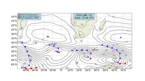 Synoptic Charts - WeatherSA Portal