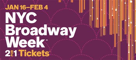 BROADWAY WEEK: THE BEST MUSICALS FOR A GREAT PRICE January 16th ...