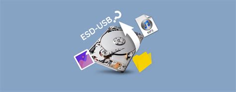 How to Recover Data from a Hard Drive Turned into ESD USB