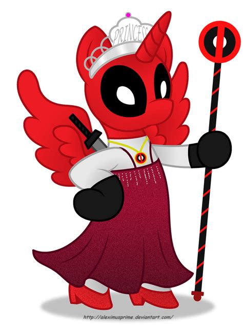 Commission: Princess Deadpool by AleximusPrime on DeviantArt