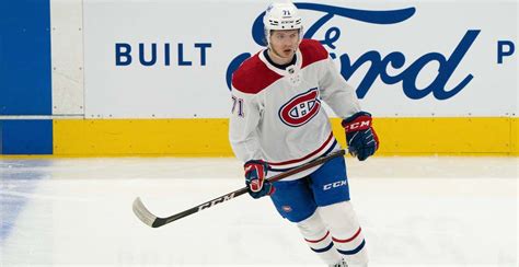 Canadiens' Jake Evans back training after scary injury | Offside