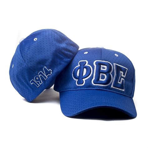 Phi Beta Sigma 3 Letter Flex Fit Hat – Perfect Apparel