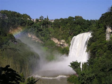 Beautiful Huangguoshu Waterfall In China Wallpaper HD Widescreen – Wallsev.com – Download Free ...