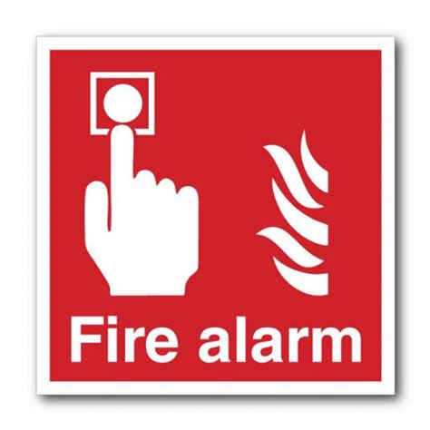 Fire Safety Equipment Signs - Fire Alarm Sign