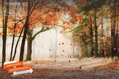 Our November wallpaper brings a change of Autumn scenery | thunder::tech