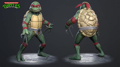 Raphael TMNT:Turtles In Time (Retrogasm 2018) — polycount