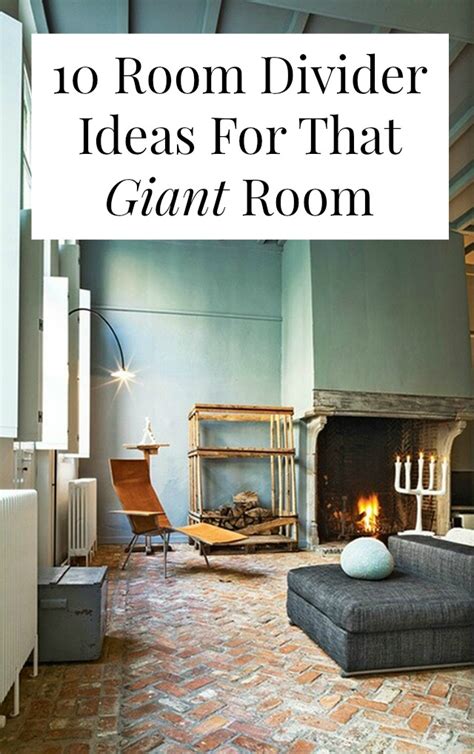 10 Room Divider Ideas For That Giant Room