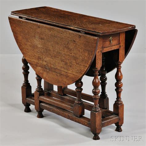 William and Mary-style Gate-leg Table Auction 2024