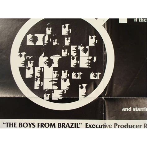 Boys From Brazil Original 1 Sh Nazi Movie Poster 1978