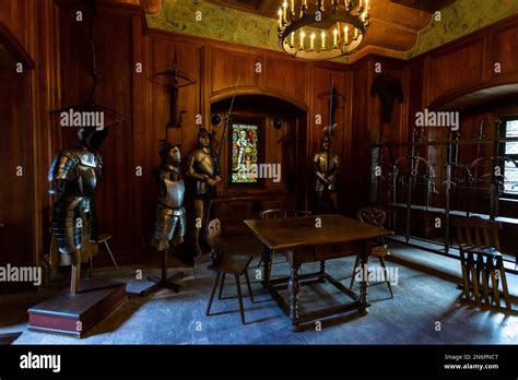 Interior View of the Chateau du Haut Koenigsbourg, Alsace, France Stock Photo - Alamy