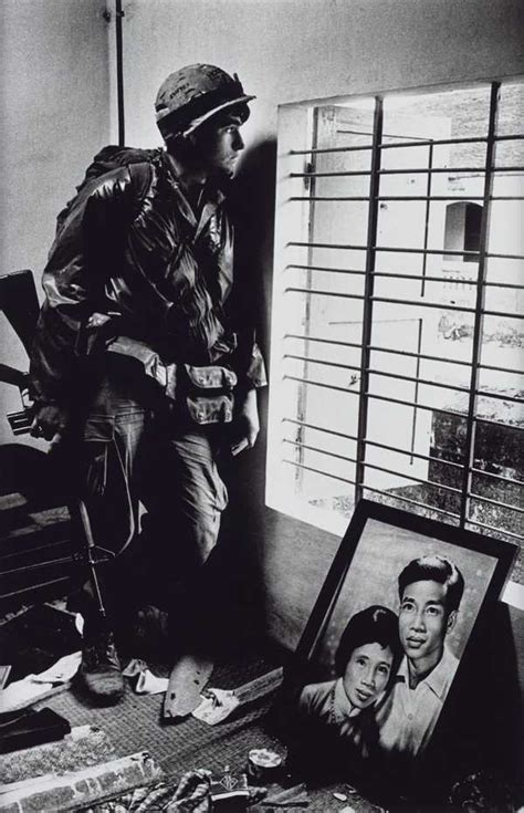 ‘The Battle for the City of Hue, South Vietnam, US Marine Inside Civilian House‘, Sir Don ...