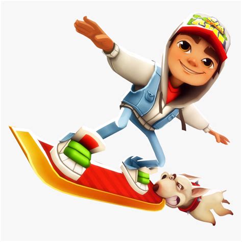 Subway Surfers Main Character, HD Png Download - kindpng